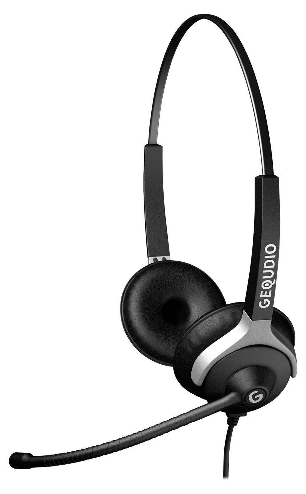 Gequdio WA9024 Headset met kabel voor Unify, 2-oors