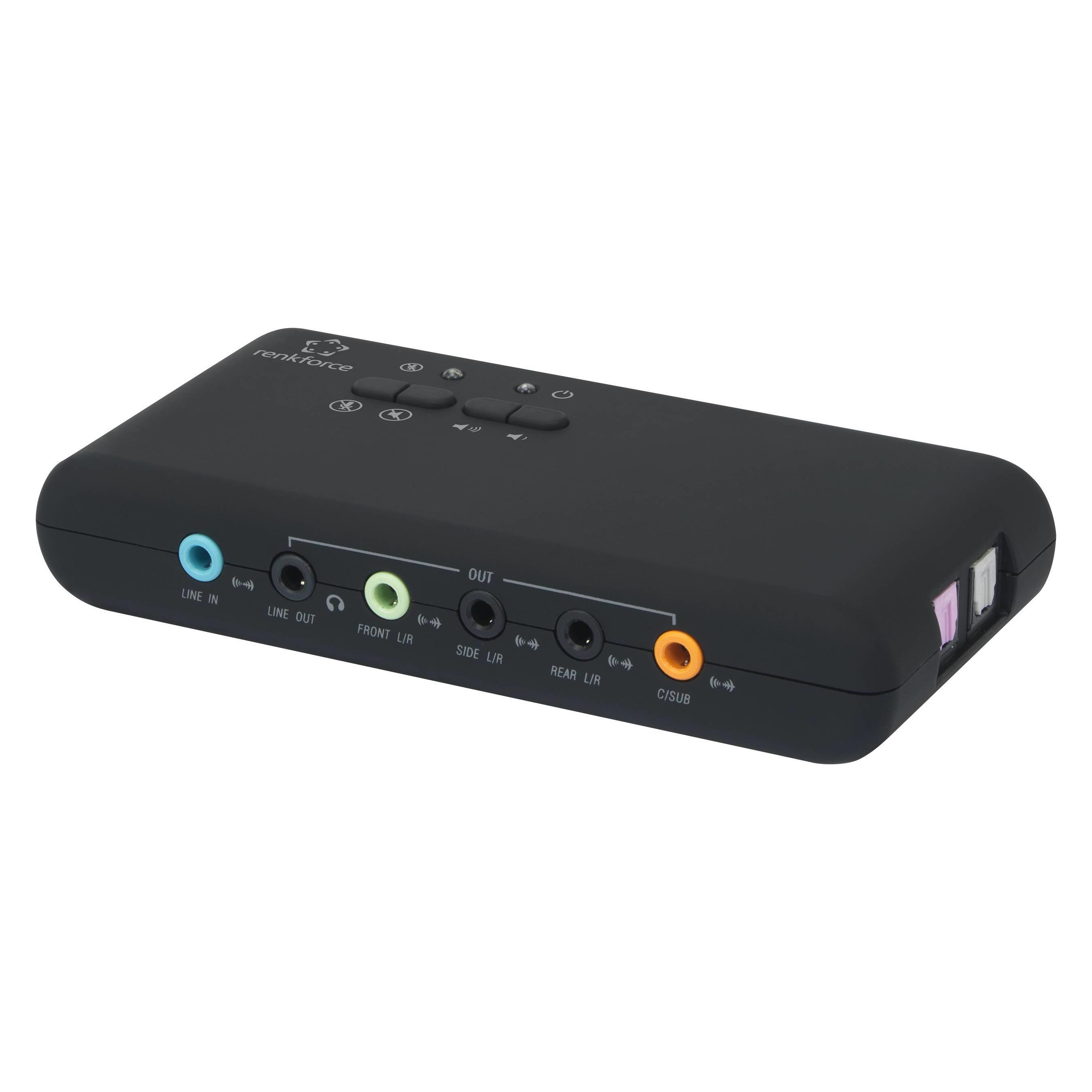 Renkforce Externe USB 7.1 Kanal Soundkarte USB (USB) (RF-4355800)