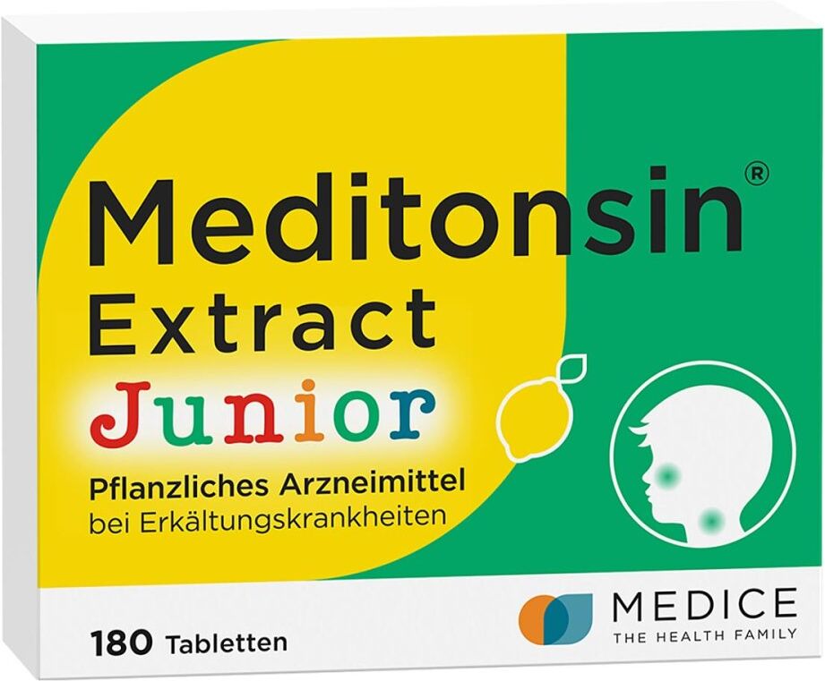 Meditonsin Extract Junior Pflanzliche Erkältungstabletten