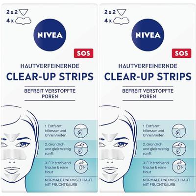 Nivea Visage Clear up Strip 2x 2x6 St Streifen