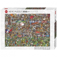 Heye Puzzle - Football History - Standard 3000 Teile 291251