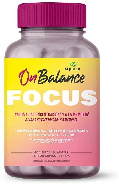 AQUILEA Onbalance Focus 60 Gummies
