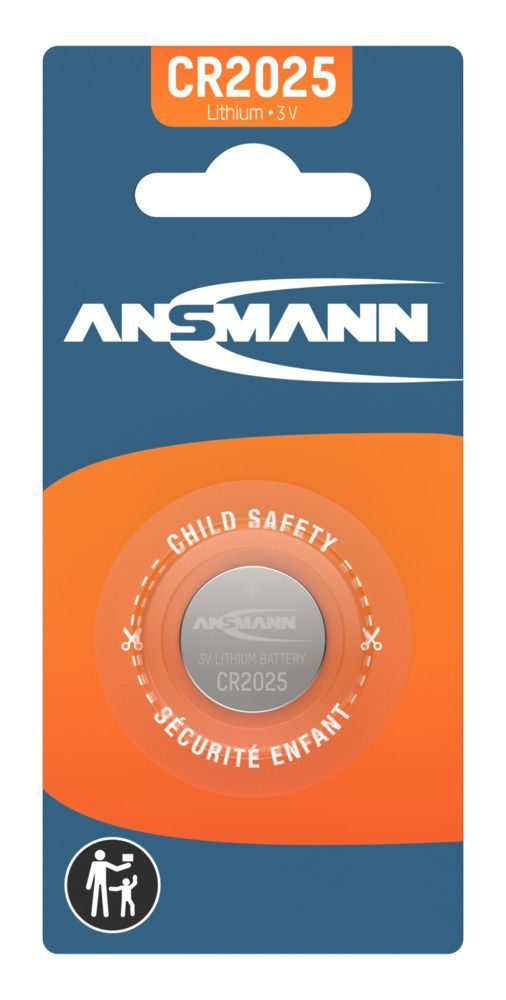 Ansmann CR2025 Lithium-Knopfzelle 1516-0263