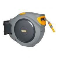 Hozelock wandslangbox met 30 meter slang, grijs