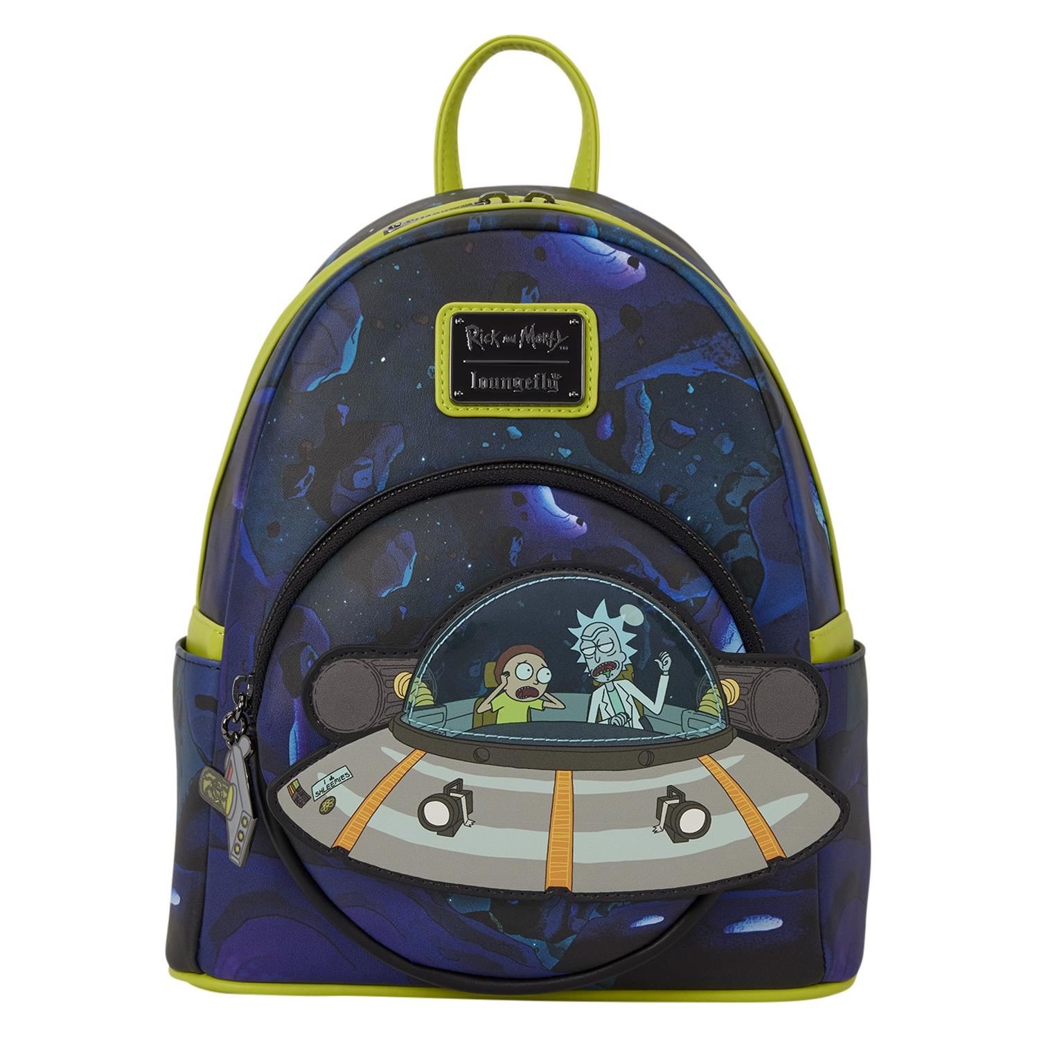 Loungefly RICK MORTY - Space Cruiser - Mini Sac à Dos (LF-RNMBK0033)