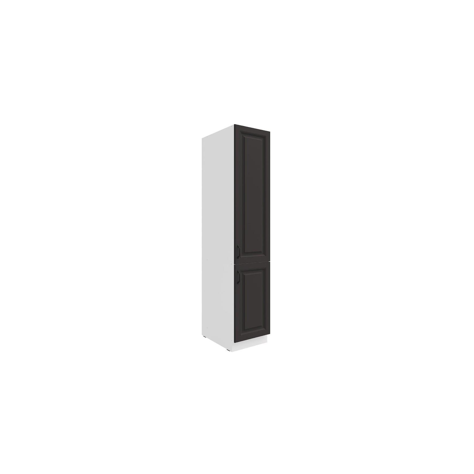 Küchen Vorratshochschrank 40 cm Stilo Grau Küchenzeile Küchenblock