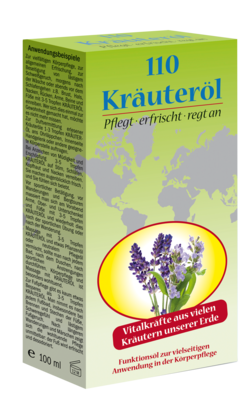 Megadent Deflogrip Gerhard Reeg GmbH KRÄUTERÖL 110 Vitalkräfte aus Kräutern 100 ml 11564510