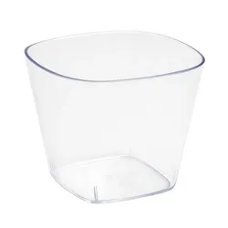 MONOUSO - Probierbecher PS Transparent 100ml 6,2x4,2x5cm (200 Stück)