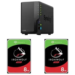 Synology DiskStation DS225+ 16TB (2x 8TB) Seagate IronWolf® NAS Festplatte