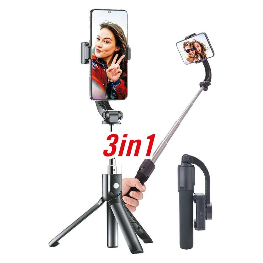 Easypix GoXtreme GS1 1-AXIS Selfie Gimbal für Smartphone (Actionkamera, Smartphone, 0.30 kg) (55239)