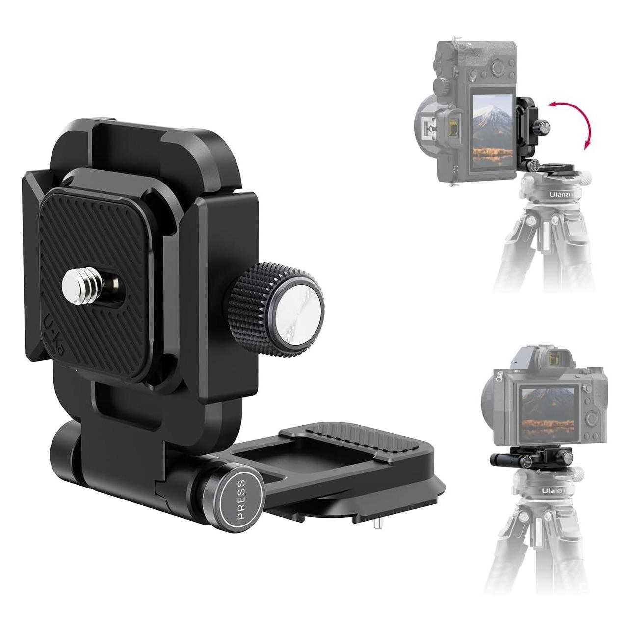 Ulanzi Głowica Profesjonalna Głowica 3D 360 na Monitor Gwint 1/4" / Quick / CO01 (ULANZI)