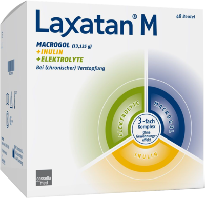 MCM KLOSTERFRAU Vertr. GmbH LAXATAN M Granulat z.Herstell.ein.Susp.z.Einn. 48 St 12730459