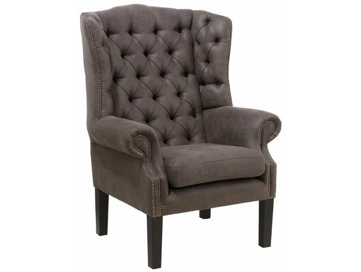 Home affaire Sessel Bedford Ohrensessel Chesterfield, mit aufwendiger Knopfheftung und geschwungenen Armlehnen