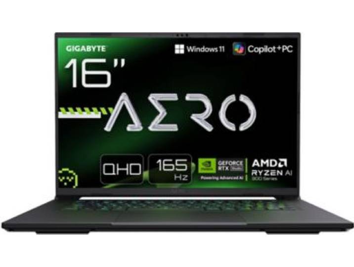 Gigabyte - Pc Gamer Aero X16 16 Wqxga 165hz Amd Ryzen Ai 7 350 Nvidia Geforce Rtx 5070 16 Go Ram Ddr5 Ssd 1 To