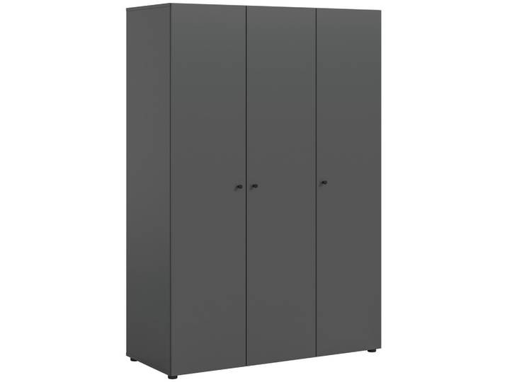 Drehtürenschrank DARWIN ca.120x176x51cm Anthrazit