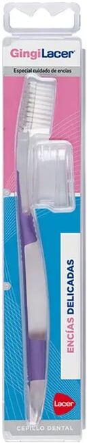 Lacer ESCOVA DENTAL GINGI GENGIVAS DELICADAS 1 Un Amarelo