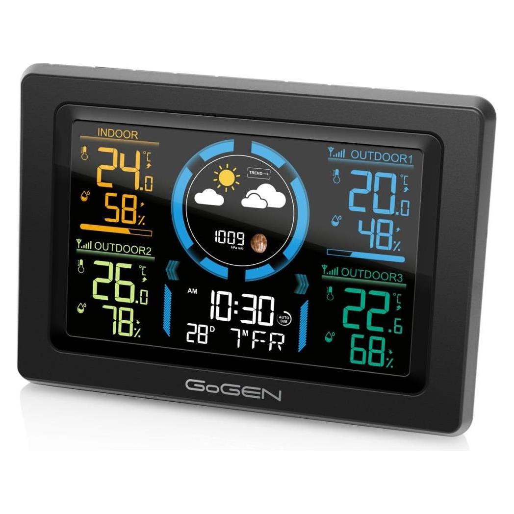 GoGen Wetterstation ME 3397 Schwarz (GOGME3397B)