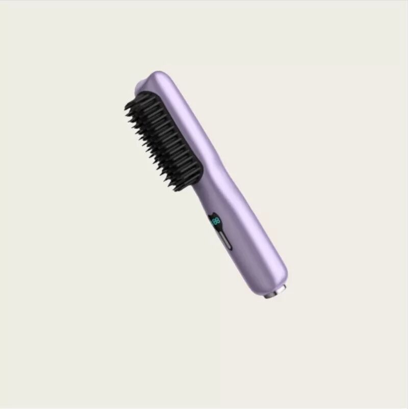 INF Brosse Lissante Portable Sans Fil - Rechargeable & Température Réglable Violet
