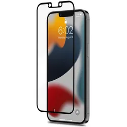Moshi iVisor AG for iPhone 13 - Black (Clear/Matte) (Apple iPhone 13), Smartphone Schutzfolie, Schwarz
