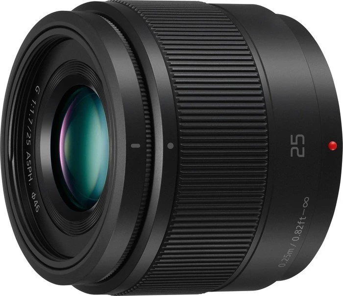 Panasonic Lumix G 25 mm F1,7 ASPH schwarz