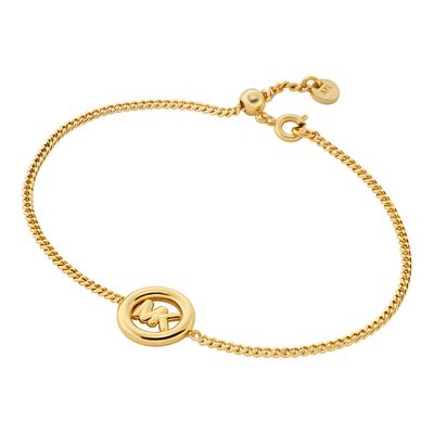 Armband MICHAEL KORS "Schmuck Geschenk Metall Armkette PREMIUM", gold (gelbgoldfarben), Armbänder, Damen, 21,5cm, ohne Zirkonia, Metall, Armband, wahlweise mit oder ohne Zirkonia