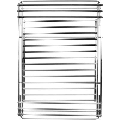 Grillrost TEPRO, silber (silberfarben), B:39cm H:1,7cm L:28cm, Edelstahl, Grillroste, verchromt, 28 x 39 cm