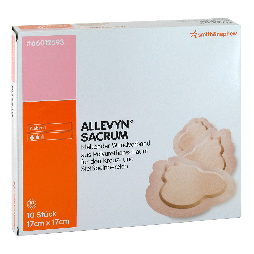 Smith & Nephew GmbH Allevyn Sacrum klein kontourierte Wundauflage 01313221