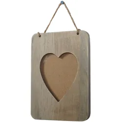 BILDERRAHMEN SHABBY-LOOK rechteckig Grau