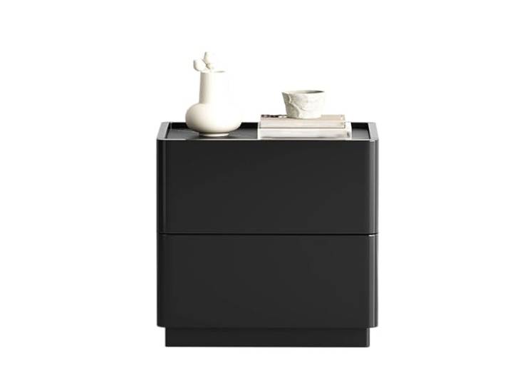YCCHAH Bett mit Stauraum Nachttisch Nordischer Stil Schlichter schwarzer Regal Wohnzimmer Sofa Beistelltisch Balkon Ecktisch Desktop