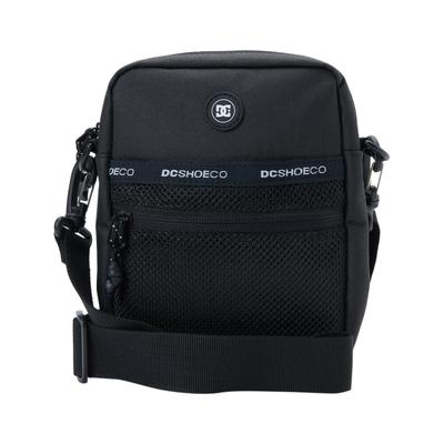 Schultertasche DC SHOES "Starcher", Herren, schwarz, Obermaterial: 100% Polyester., Taschen Schultertasche