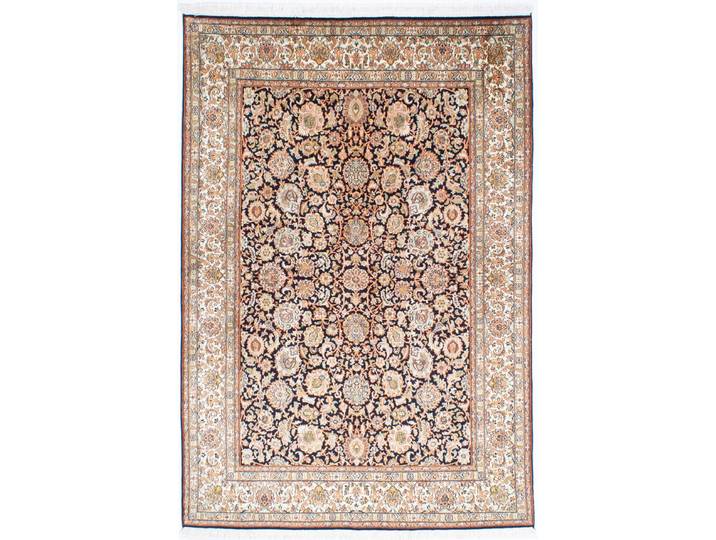 Kaschmir Seide Teppich 155x227 Handgeknüpft Orientteppich Seide