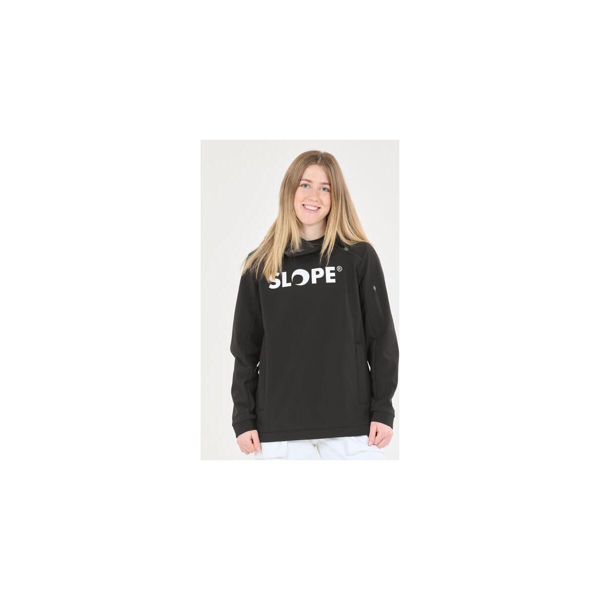 Slope Fletcher W Softshell Hoodie W-pro 8000 black (1001) L SL253550-1001-L