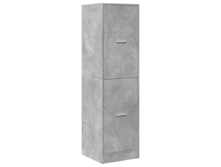 vidaXL Apothekerschrank Betongrau 40x41x144,5 cm Holzwerkstoff