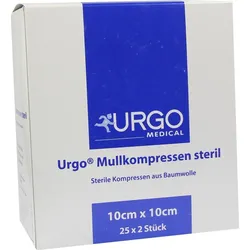 Urgo Mullkompr 10x10cm Steril 50 ST