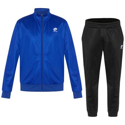 Trainingsanzug LOTTO, Herren, Gr. XL (56/58), blau (surf the web), 100% Polyester, unifarben, Sportanzüge Trainingsanzug, - besonders leicht & bequem