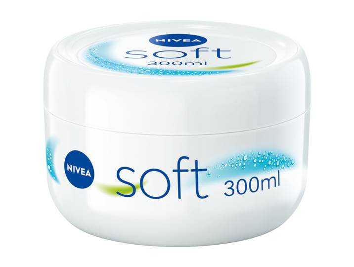 NIVEA Soft Bodycrème - Crème voor Lichaam en Gezicht - Hydraterende Gezichtscrème - 300 ml