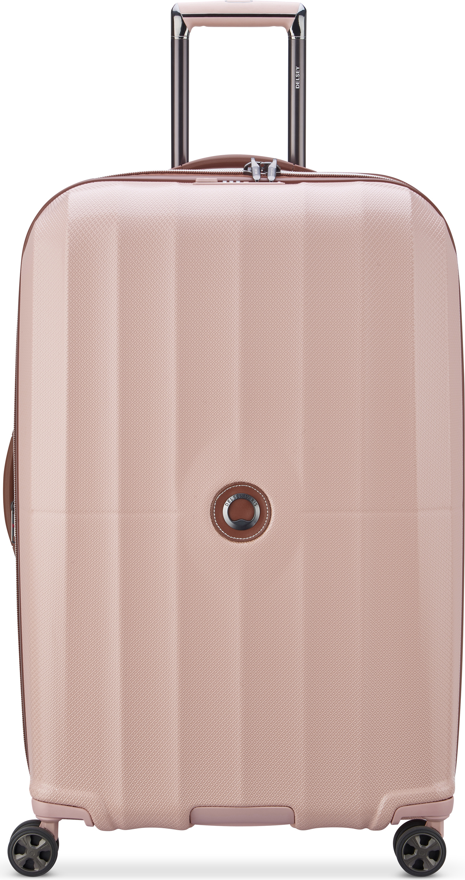 DELSEY PARIS Carrousel Expandable 4 Double Rolls Trolley 77 Pink rosa 76cm