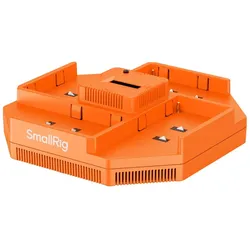 SmallRig 4837 NP-F 4-Kanal Kamera Akkuladegerät