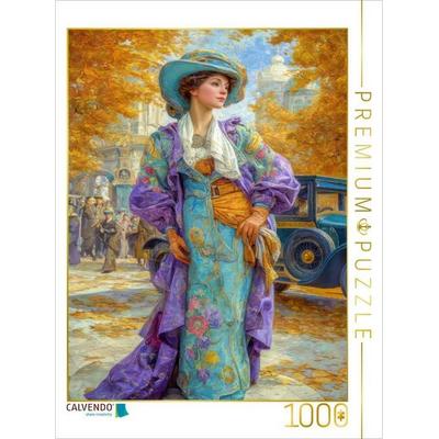 CALVENDO Puzzle Sinnliche Schönheit des Jugendstils | 1000 Teile Lege-Größe 64x48cm Foto-Puzzle für glückliche Stunden