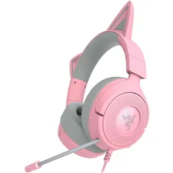 Razer Kraken Kitty V3 X Quartz/ Rosé - Kabelgebundenes Kitty-Headset für Gaming