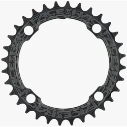 Race Face Kettenblatt, 104BCD, 4-Loch, 34 Z., matte black