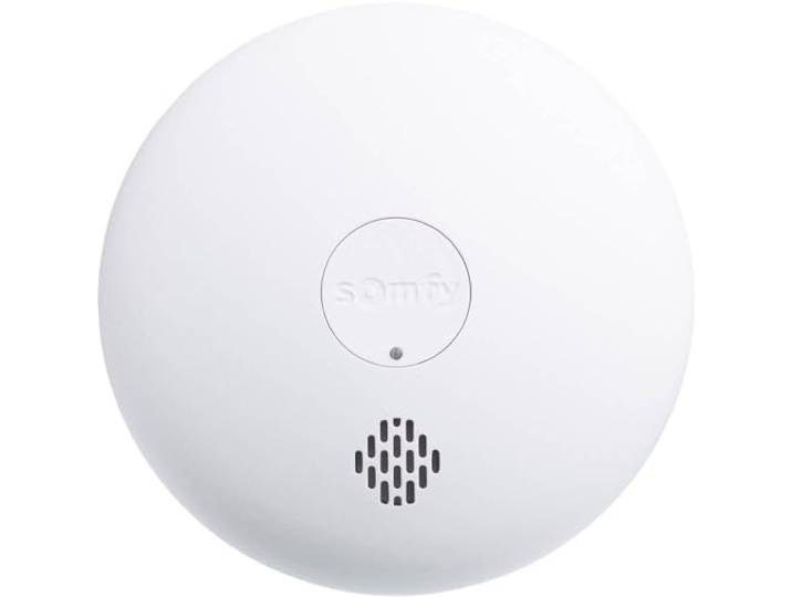 Somfy Protect Rookmelder, 85 dB Sirene, Compatibel Met Somfy Protect Alarm en Intelligente Beveiligingscamera, Wit
