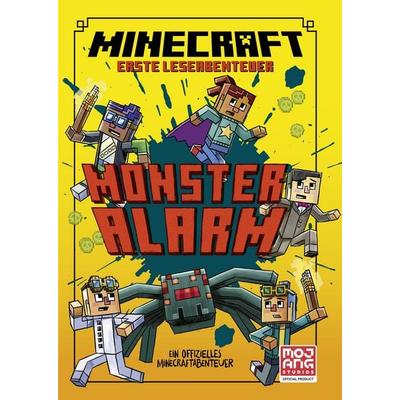 Minecraft Erste Leseabenteuer – Monster-Alarm, Gebundene Ausgabe von Mojang AB,Nick Eliopulos, Schneiderbuch, 978-3-505-15063-0