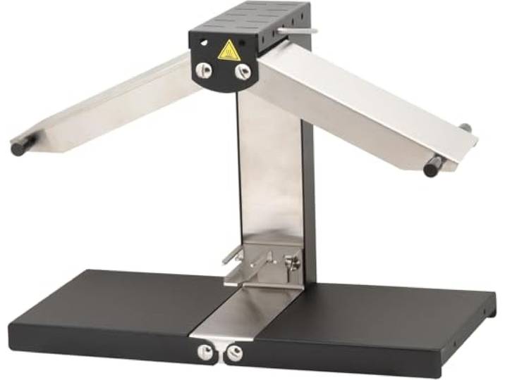 Raclette-Grill 1-6 Pers. – Louis Tellier Brézière® Signature Basalte Schwarz – Langlebig & Einfach zu Reinigen – Höhenverstellbare Heizschienen für Traditionelles Raclette-Erlebnis