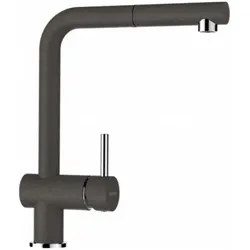 Schock Armatur Epos 540120GAS, Asphalt, Hochdruck, Ausziehbarer Auslauf