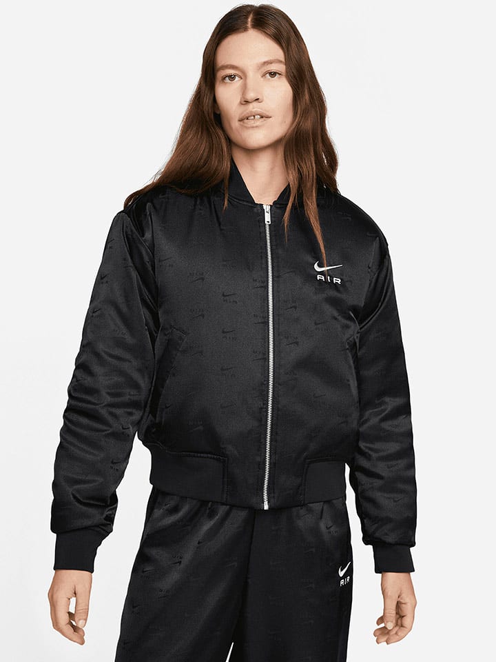 Nike Bluson in Schwarz - S