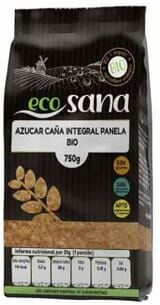 Ecosana AÇÚCAR DE CANA INTEGRAL PANELA BIO 750g
