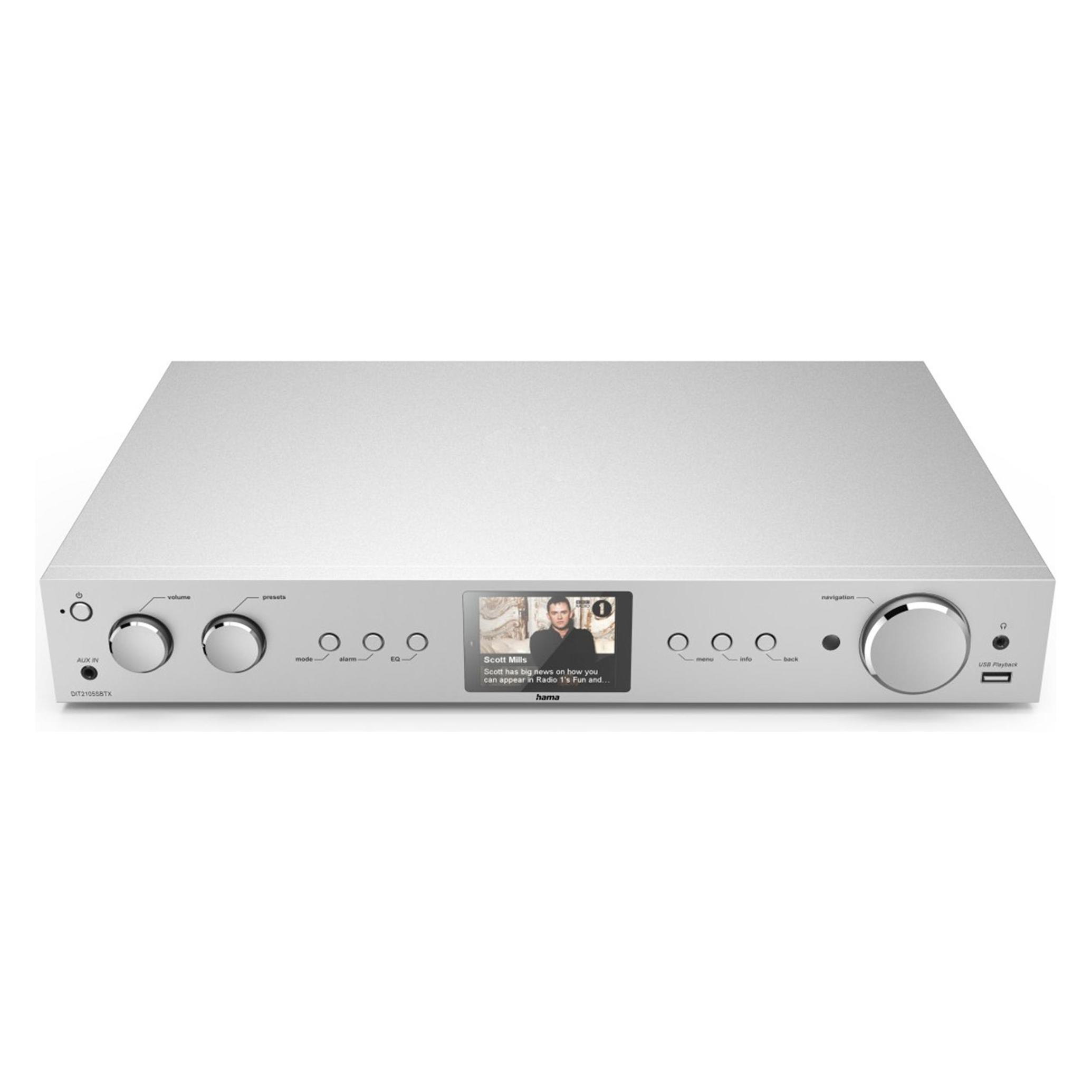 Hama DIT2105SBTX (DAB, DAB+, FM, Bluetooth, Radio Frequency (RF), WLAN) (00054252)