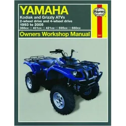 Yamaha Kodiak & Grizzly ATVs (93 - 05) Haynes Repair Manual, Ratgeber von Alan Ahlstrand, Ken Freund