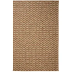 benuta Nest In- & Outdoor-Teppich Agra Beige/Multicolor 200x290 cm - Teppich für Balkon, Terrasse & Garten